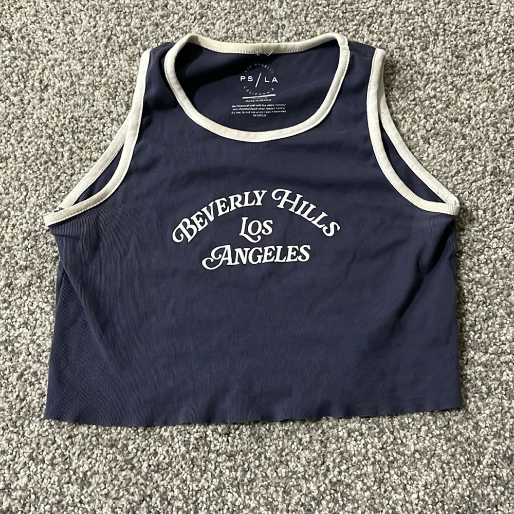 pacsun cropped tank top